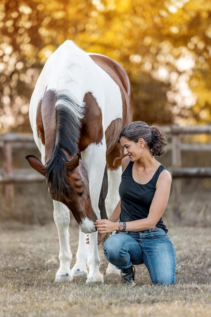Nadine Wachtmeister und ihr Pferd Kosenza